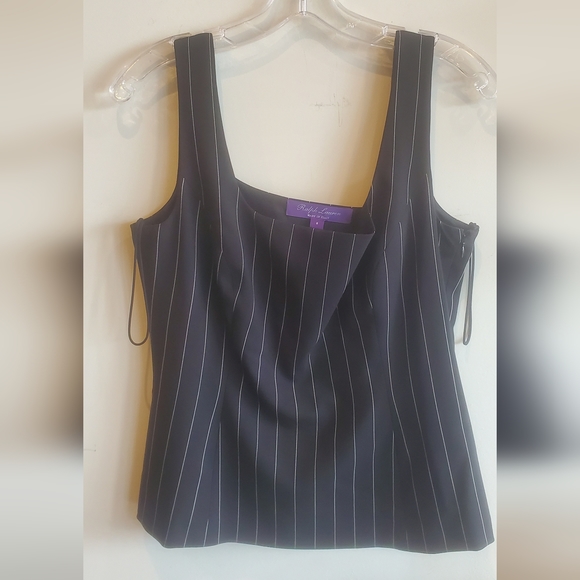 Ralph Lauren Purple Label pinstriped 3 pc suit - Picture 5 of 9